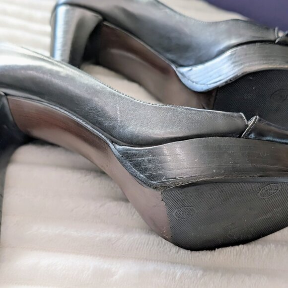 Sturt Weitzman Black Platform Pumps Size 7 - Picture 4 of 8